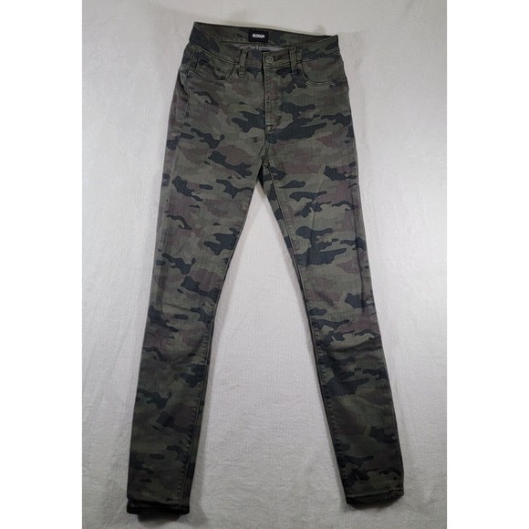 HUDSON Jeans Size 25 Barbara High Waist Super Skinny Ankle in Deployed Camo - Picture 4 of 16